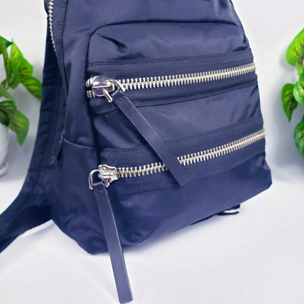 Marc Jacobs Black Backpack - Nylon Unisex Utility School Travel Luggage 13 x 9